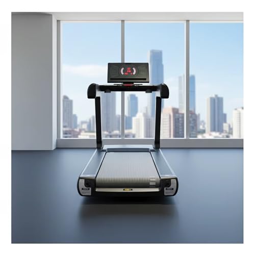 Image of Commercial Electric Treadmill Touch Screen Display Auto Incline 0.5-25km /h Speed Range for Home Gym, Office, Apartment and Small Space use
