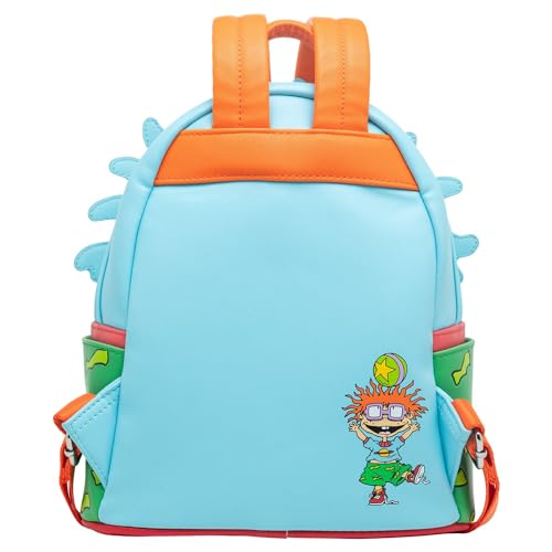 Loungefly Nickelodeon Rugrats Chuckie Cosplay Women's Backpack With Removable Glasses3