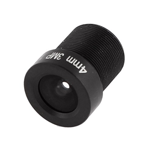 sourcing map 4mm M12 x 0.5 F2.0 CCTV Security Camera 85 Angle Fixed IR Board Lens