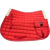 Dianzan Almohadilla Para Montar a Caballo, Acolchada, De Algodón, Con...