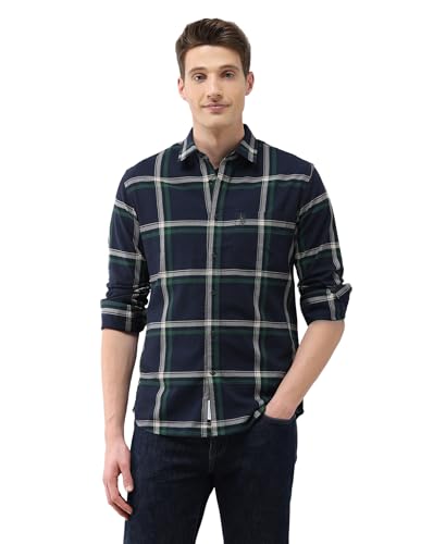 Image of U.S.Polo Association Men's Grid Tattersall Checked Regular Fit Shirt