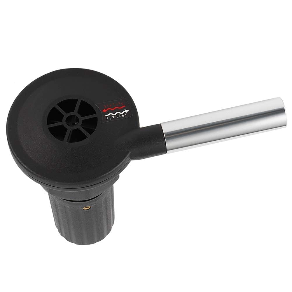 Soplador portátil para fuego, bomba de aire eléctrica para barbacoa, Fuelle para chimenea, soplador de aire para barbacoa soplador fuelle de mano para acampada y encendido de carbón