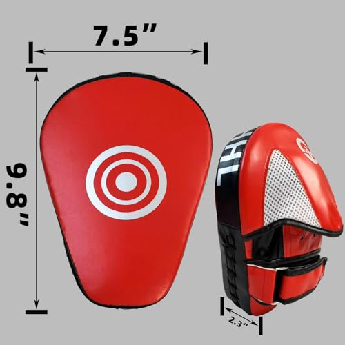 image for G JGZDBXHHL Boxing Pads Curved Punching Mitts Sparring Gear for Boxing