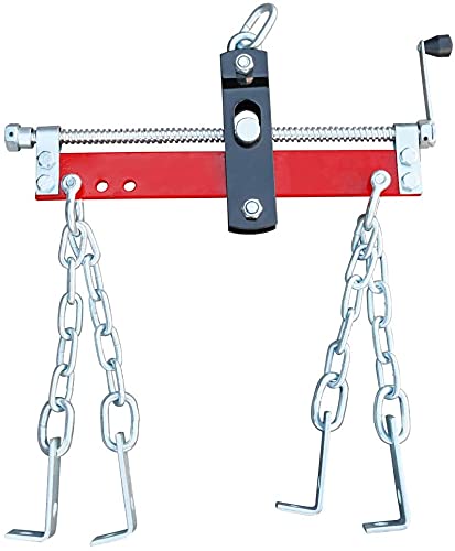 OKSTENCK - OKSTENCK 2000LBS Engine Load Leveler Engine Hoist Shop Crane Accessory with 3 Position Engine Leveler and Adjustable Handle (Steel)