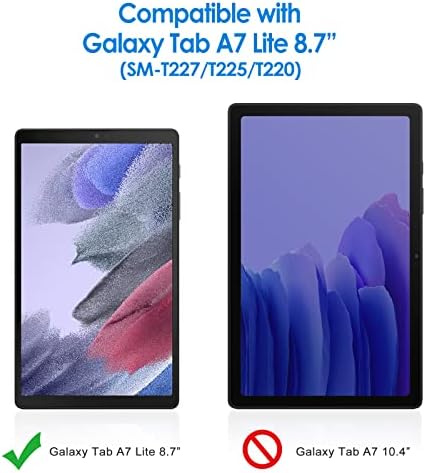 JETech Screen Protector Compatible with Samsung Galaxy Tab A7 Lite (8.7-Inch, 2021 Model, SM-T220/T225/T227), Tempered Glass Film, 1-Pack