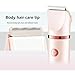 KEXIAO Stainless Steel Face Epilator Washable Hair Removers Hair Removal Device Hair Removal Tool Electric Face Removers