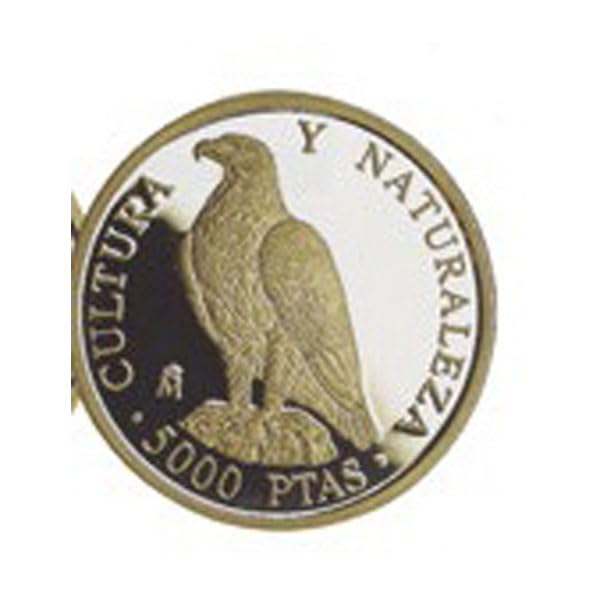 Genérico Moneda de Plata España 1994 Aguila Imperial 5000 pesetas