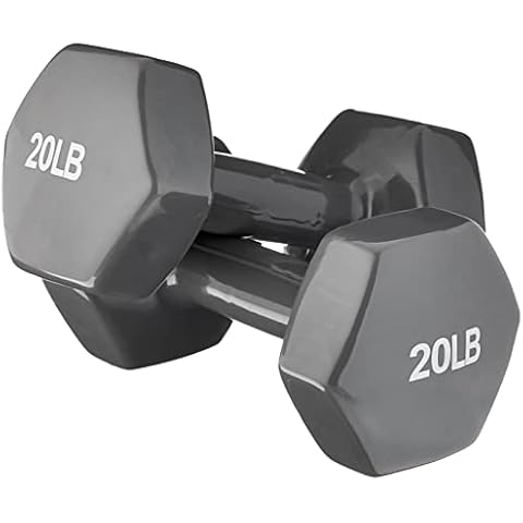 Amazon Basics 20 lb Dumbbells Cover