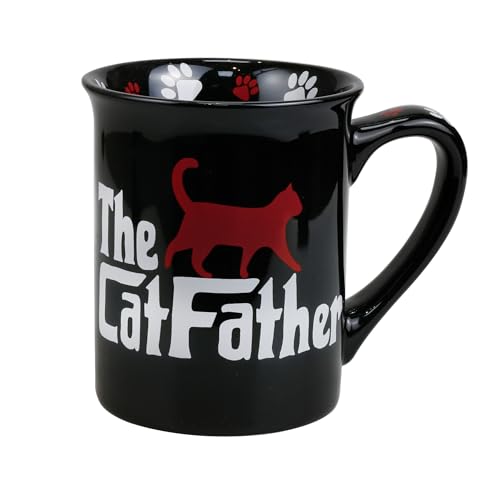 Enesco Our Name is Mud Cat Father Mug
