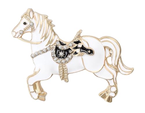 Broche pour femme avec strass en cristal étincelants modèle 426