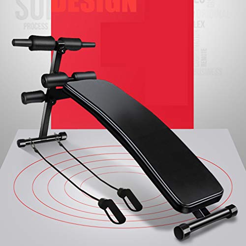 LFFCC Home Gym Use Foldable Fitness Equipment Sit-Ups ABK Bench, Decline Sit Up