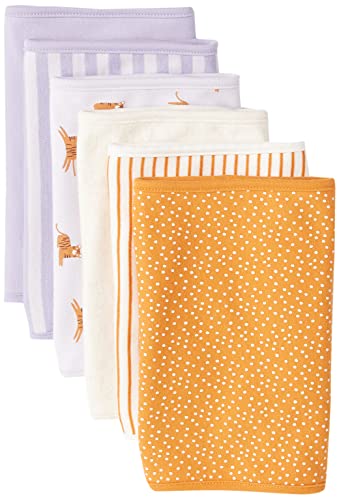 Image of Amazon Essentials Unisex Kids' Burp Cloths, Pack of 6