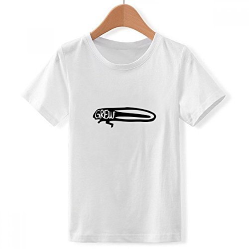 T-shirt pour garçon motif insecte noir col blanc DIYthinker