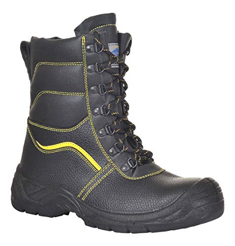 Portwest Stivali Antinfortunistici FW05, Nero, 45 EU