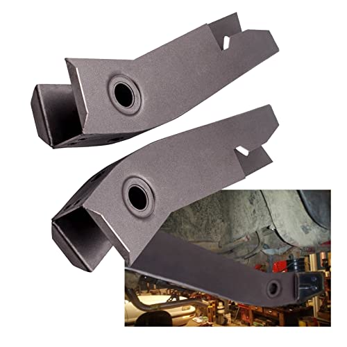 maXpeedingrods 2 Pcs Rear Shackle Mount Frame Rust Repair Kit for Jeep Wrangler YJ 1987-1995 Left & Right