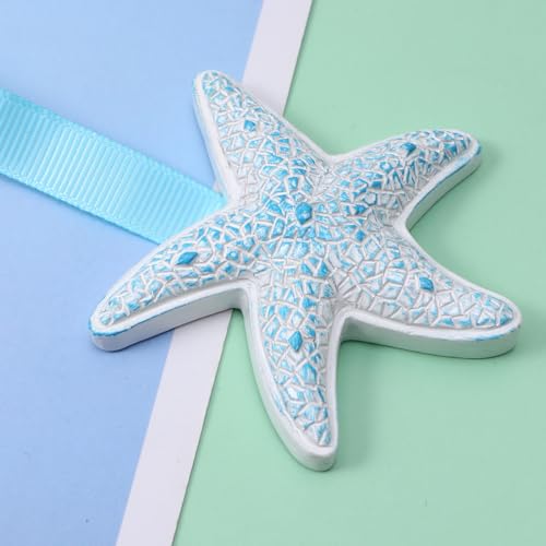 Hebillas magnéticas de cortinas para el dormitorio y baño pack azul 5