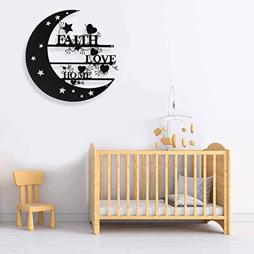 Aboxoo Home, Love And Faith The Moon And Back Wall Art thumb #2