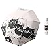 SADRIA Portable 3 Fold Umbrella Sunshade Manual/Automatic for Both Rain and Sun Parasols Women Girls Fashionable Rain Gear