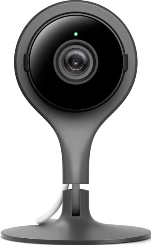 Google Nest Cam Indoor - 1st Generation - Wired Indoor Camera - Control with Your Phone and Get...