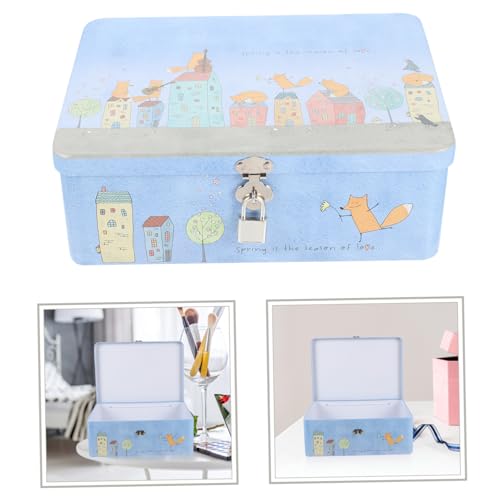 Boîte de rangement métal verrouillable aux finitions épurées et étanches - 8