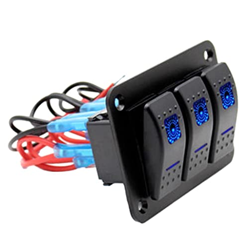 Panel de Interruptores Basculantes LED para control náutico eficiente 6