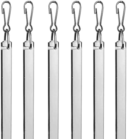 Fabrics and Drapes - 36 Inch (3 Foot) - 6 Pack - Clear Acrylic Lucite Drapery Curtain Pull Wand - Free Priority Mail Shipping - Style #0212