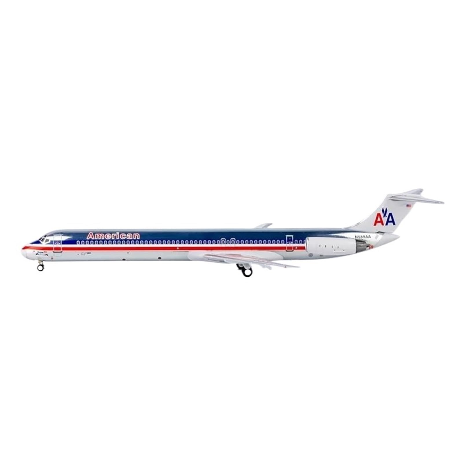 Must-have for collectors Odlew metalowy samolot odlewany w skali 1/400 dla MD83 MD-83 kolekcja metalowa dekoracja modele samolotów do kolekcji i wyświetlania