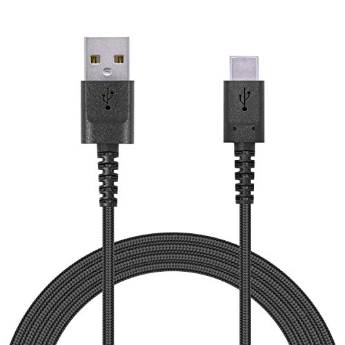 エレコム USB TYPE C ケーブル (USB A-USB C) 断線に強い高耐久モデル USB2.0 正規認証品 2.0m ブラック MPA-ACS20NBK