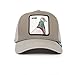 Goorin Bros. The Farm All Over Canvas Adjustable Unisex Trucker Hat, Grey (Pigeon 100), One Size