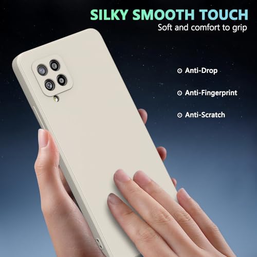 Image of for Samsung Galaxy A42 Case White, Scratch Resistant with Soft Touch, Slim Thin Phone Cover for Samsung Galaxy A42