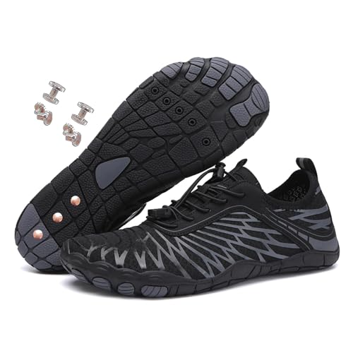 Zureto Grounded Footwear for Women Men with Neuropathy, Comfortable Lightweight Non-Slip Barefoot Shoes Hiking Shoes