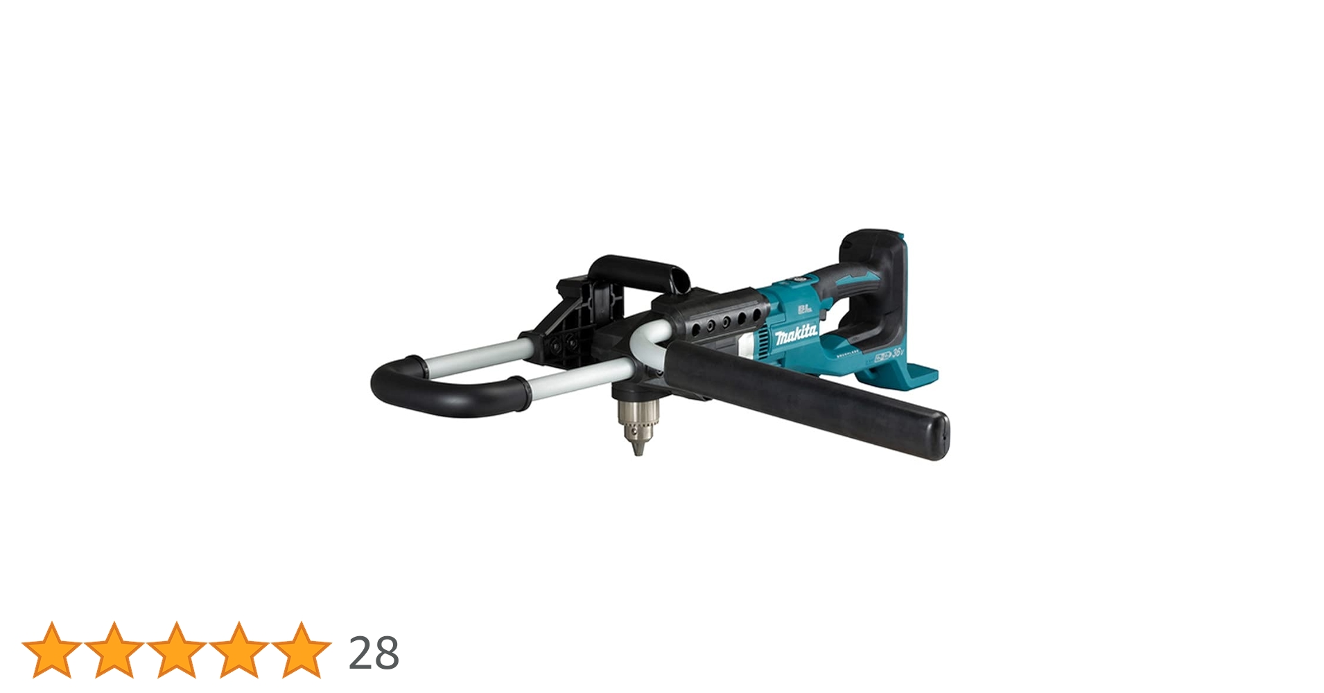 Makita DDG460ZX7 36V Brushless Earth Auger, 136Nm, 2