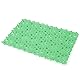 Kaninchen Köfig Matte Kaninchen Laufstall Fuömatten für Köfig, Kunststoff Anti-Rutsch-Pads für Katzen Hunde Hamster(Grün)