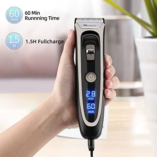 Haarschneidemaschine Herren, Lovebay 11-In-1 Profi Friseur Bart und Haarschneider Set (Black)