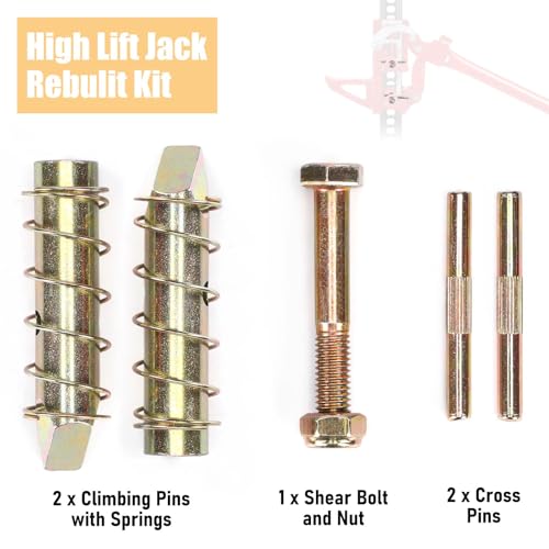 Image of FK-1 High Lift Jack Fix-It Rebuild Repair Kit Compatible with Hi-Lift 3 Ton Off Road Utility Handyman Farm Jack