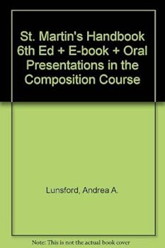 Paperback St. Martin's Handbook 6th Ed + E-book + Oral Presentations in the Composition Course Book