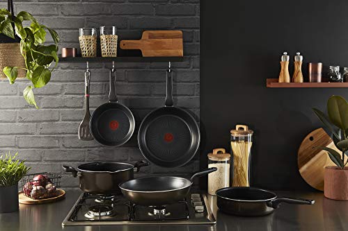 Tefal XL Force Bratpfanne 32 cm extragroß, Antihaftversiegelung, robust, Thermo-Signal bei optimaler Brattemperatur, Nicht induktionsgeeignet, backofengeeignet bis 175 Grad, Made in France, C38508 5