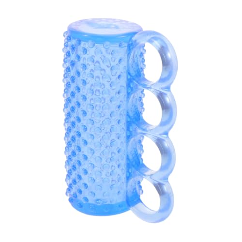 TEHAUX Portable Hand Grip Strengthener Finger Exerciser with Split-Finger Design and Ergonomic TPE Material for Hand Rehabilitation Training and