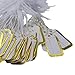 Generic 100x Price Tags with String Attached Clothing Display Tags for Wedding Rings