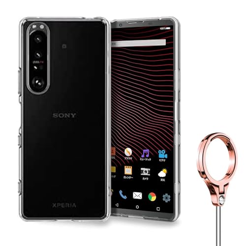 YJKezhan Xperia 1 III SO-51B SOG03 A101SO�p TPU�f�ރP�[�X �N���A �����o�b�N�J�o�[ �ی�P�[�X Xperia 1 III SO-51B SOG03 A101SO�P�[�X �_�炩��TPU�f�� �N���A�J�o�[