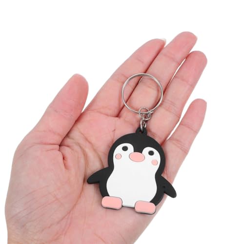 Llaveros de pingüino decorativos resistentes para mochilas de niños 4