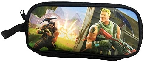 ViLin Game Pencil Case Cosmetic Bag Pen Bag Pencil Bag Stationery with Double Zipper (001)