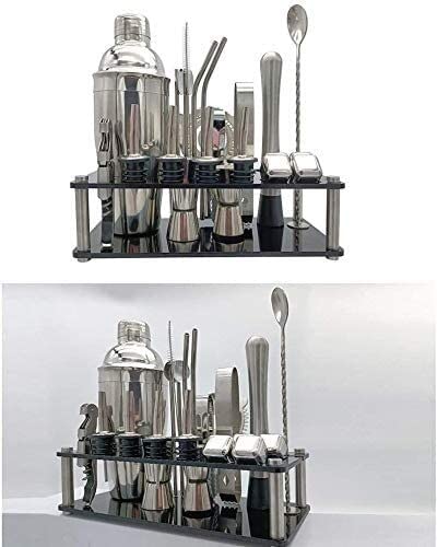 Kit Bartender 23 Piezas Acero Inoxidable con Soporte miniatura 7