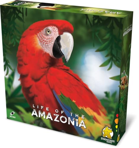 Strohmann Games, Life of The Amazonia - Jeu de base - Jeu de société - 1 à 4 joueurs - À partir de 12 ans - 60 à 150 minutes - Allemand