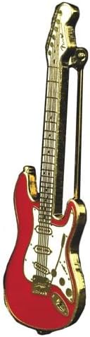 Amazon Co Jp フェンダー ストラトキャスター ピン ブローチタイプ Fender Stratocaster Pin 5 赤