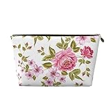 💙Organizzazione interna spaziosa: design della borsa per cosmetici con 1 borsa di grande capacità principale con cerniera, offre ampio spazio per gli elementi essenziali per la toelettatura. Molto più resistente e più spesso rispetto a prodotti simili, ogni dettaglio è realizzato con cura.
