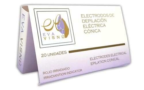 AIGUILLES ÉPILATION ÉLECTRIQUE - DROITES F2 OR (20 unités)