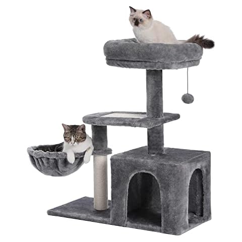 PAWZ Road Plush Cat Tree with Hammock Cover