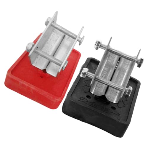 DIYEAH 2pcs Rubber Ladder Foot Pads Non-Slip Stabilizer for Folding Ladder Protect Floors and Improve Stability Stairs