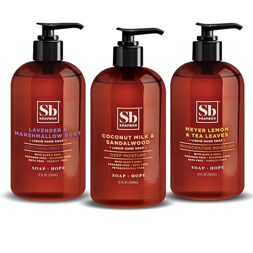 Soapbox Variety 3 Pack (Coconut, Lavender, Meyer Lemon) Liqu...